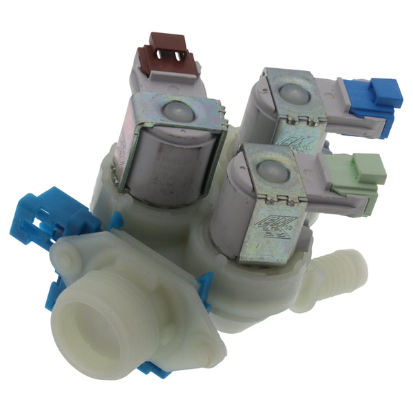 Three-way solenoid valve water inlet 230V 6.5W with sensor for AEG washing machine Rex Electrolux
