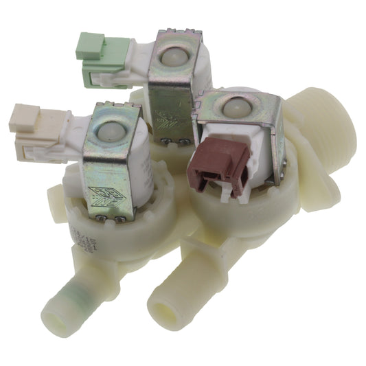 Électrovanne 3 voies entrée d'eau 230V 6.5W pour lave-linge AEG Rex Electrolux Zanussi
