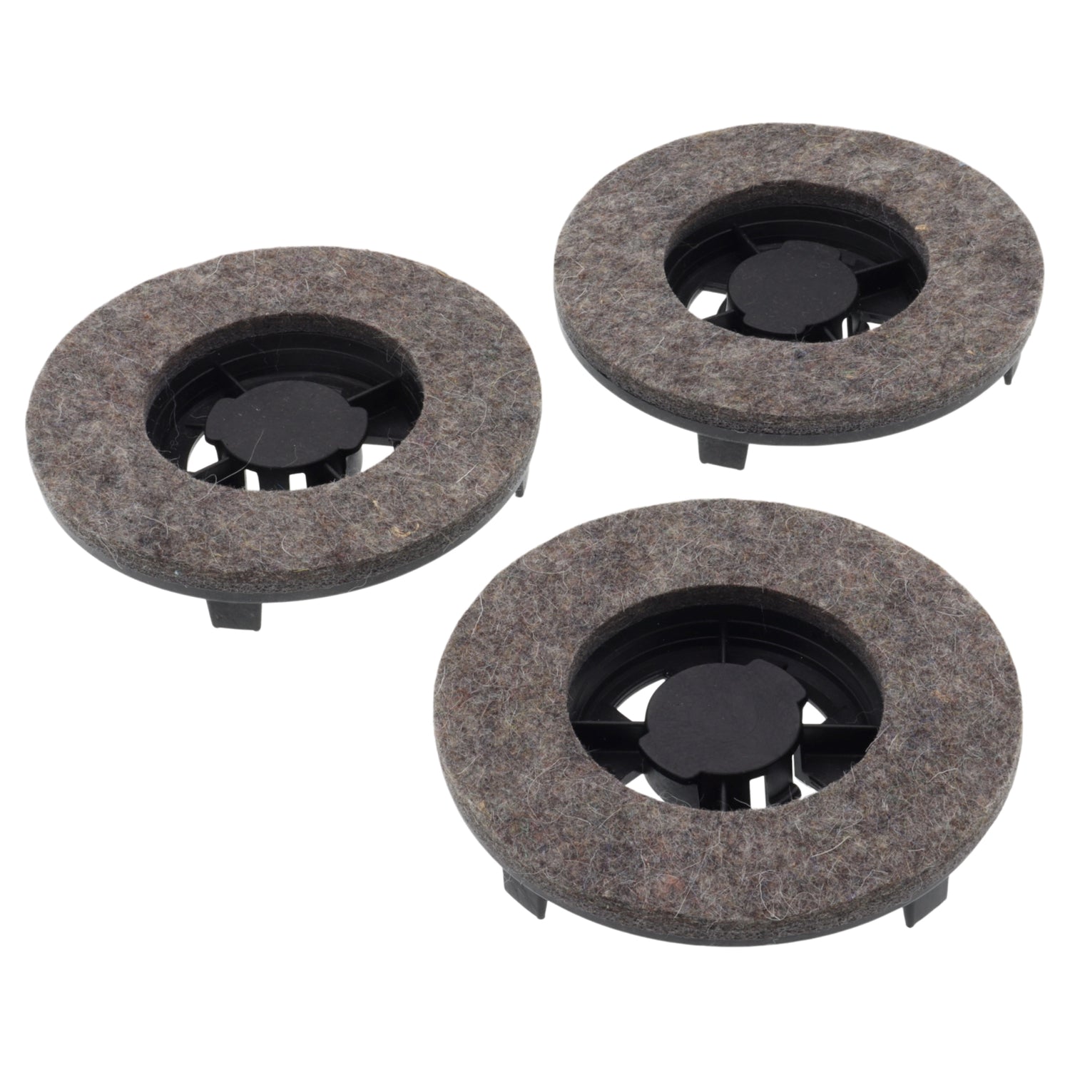 Delonghi kit 3 universal felt brushes for Hoover Simac AEG polishers NOTE