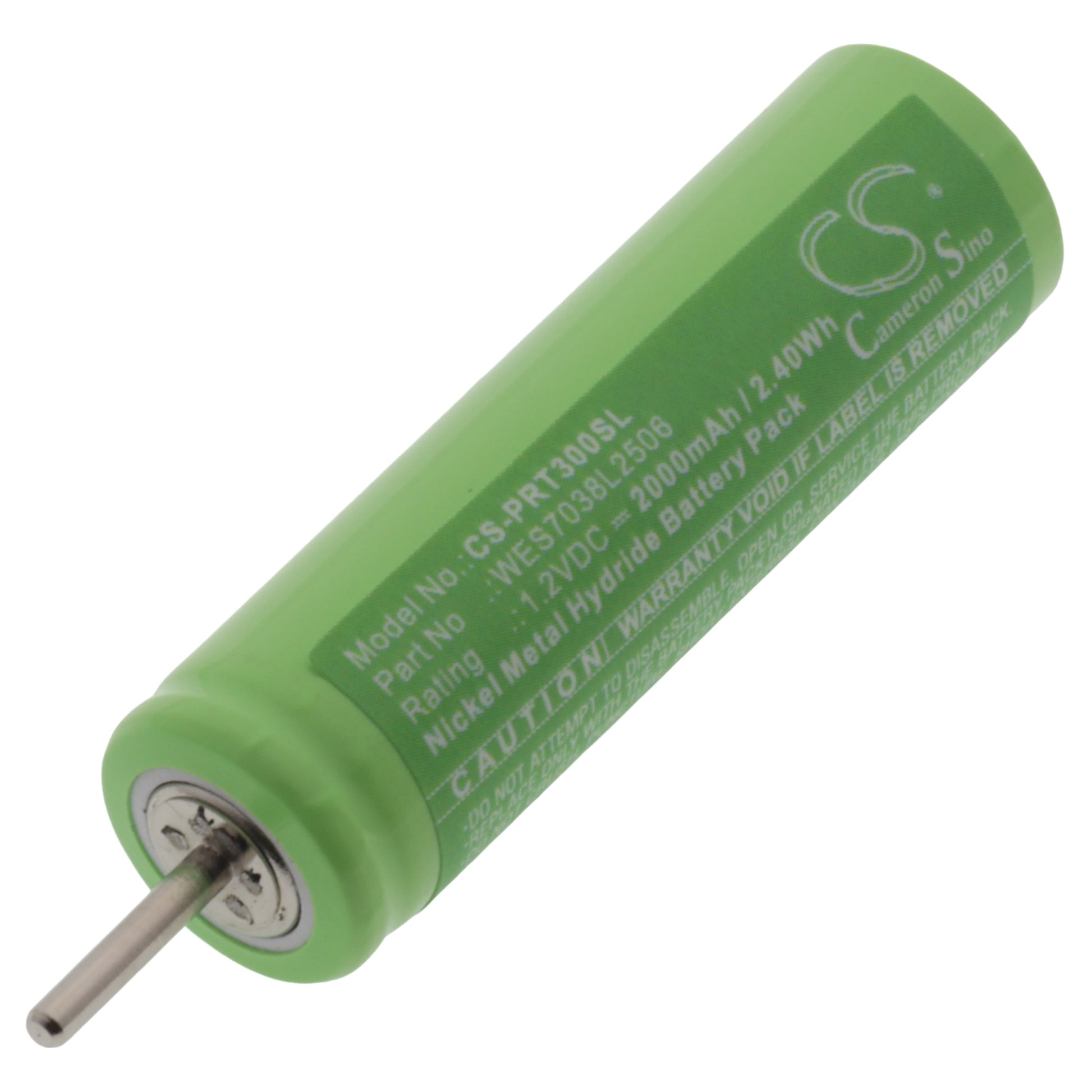 Batteria 1.2V 2000mAh per rasoio Panasonic ER-GB70 ER-GB96 ES7101 ES-RT30