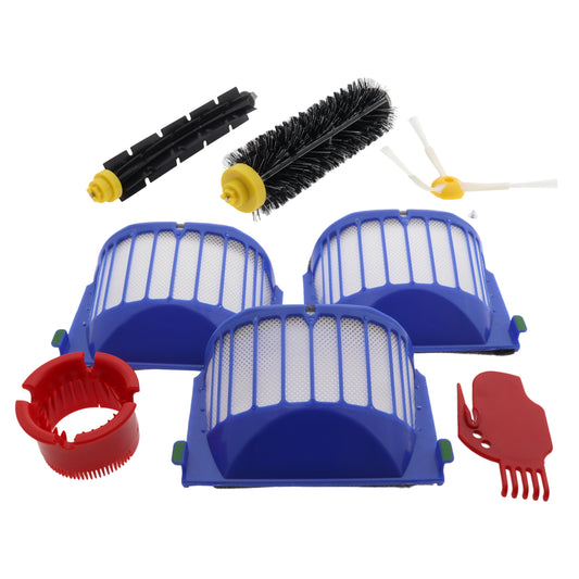iRobot Roomba 60 robot hoover cleaning tool brush filter kit