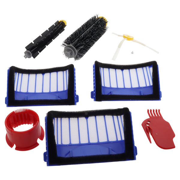 iRobot Roomba 60 robot hoover cleaning tool brush filter kit