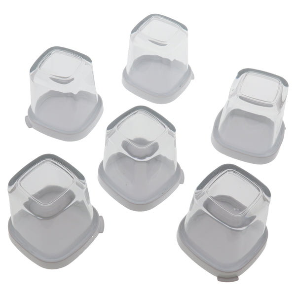 Tefal set 6x vasetti in vetro yogurth per yogurtiera Multi Delices YG65 CuCo YG66