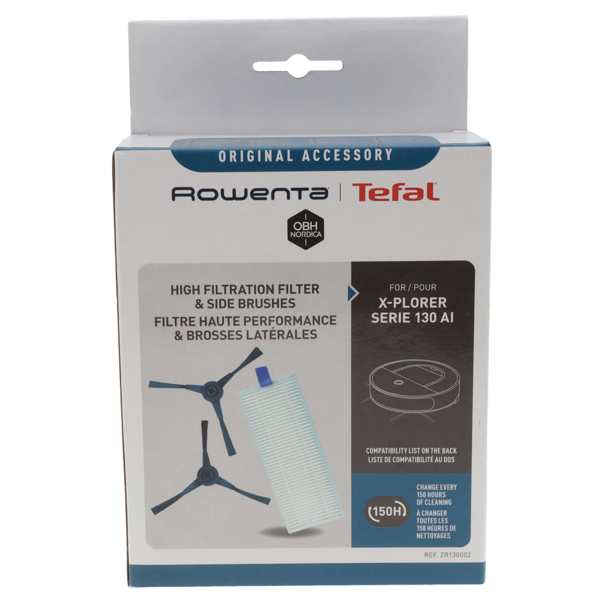 Rowenta Tefal spazzole filtro robot aspirapolvere Xplorer 130AI RR9067 RR9077